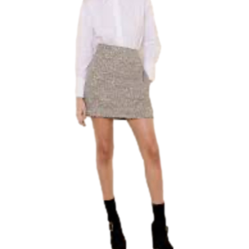 BANANA REPUBLIC Vintage white beaded  skirt